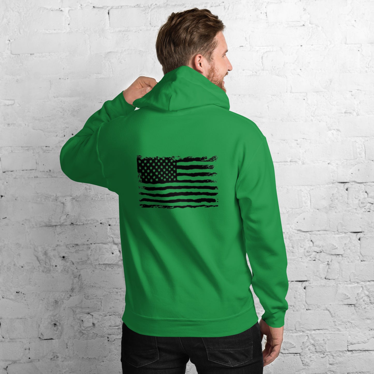 American flag hoodie