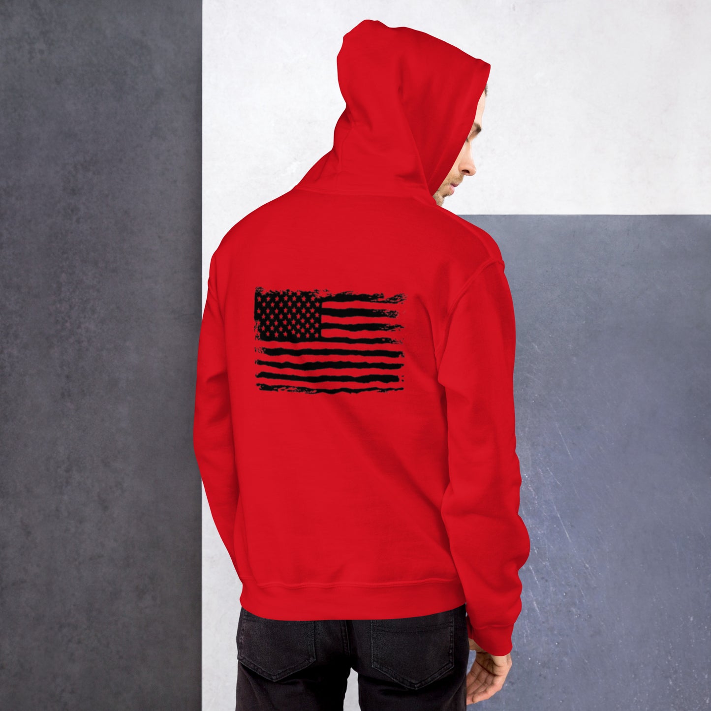 American flag hoodie