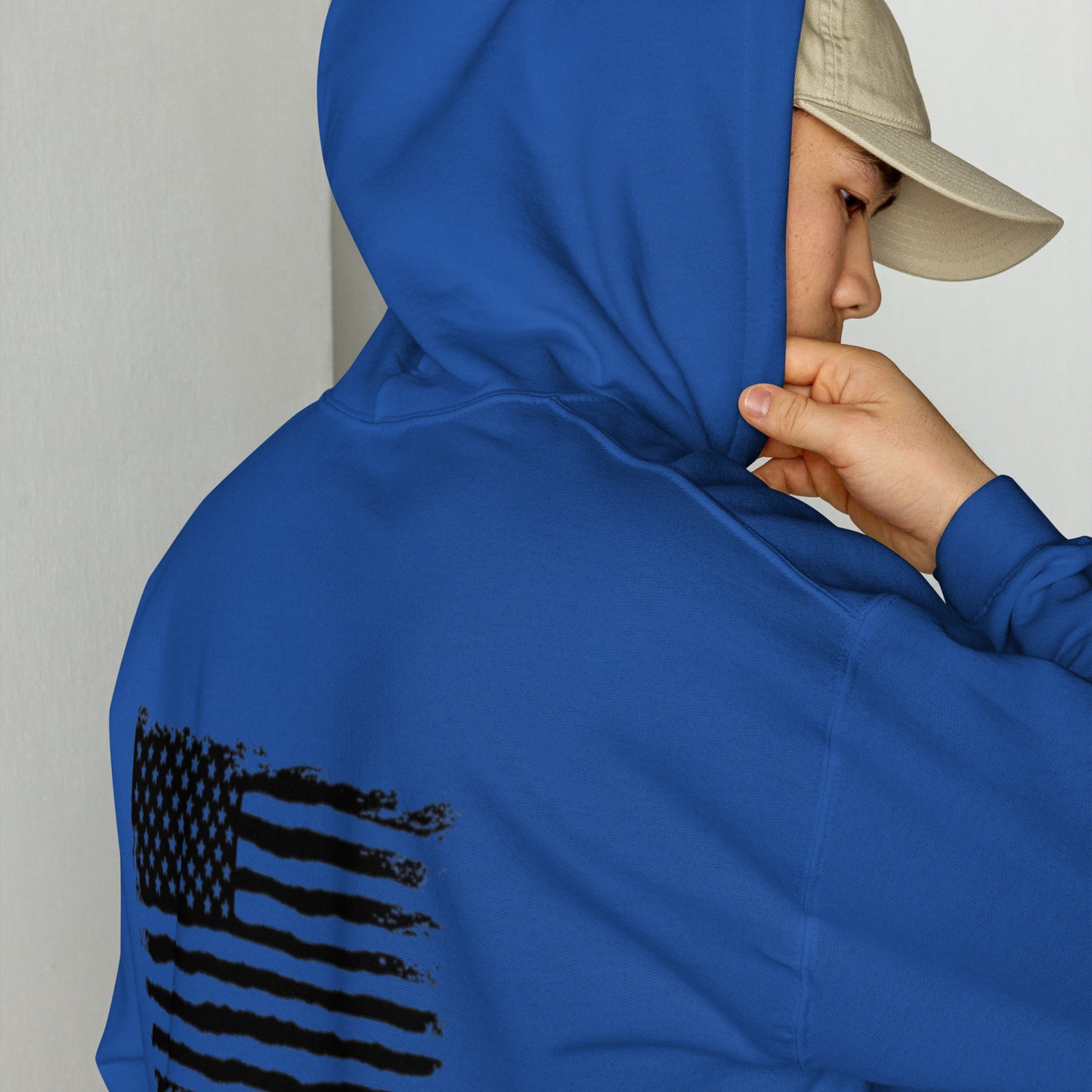 American flag hoodie