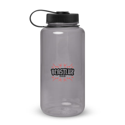 Wide mouth plastic water bottle