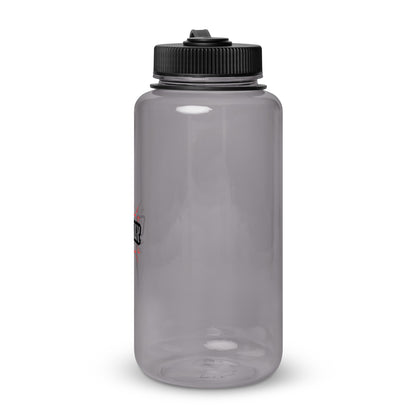 Wide mouth plastic water bottle