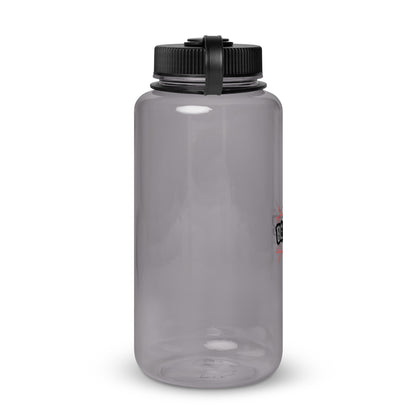 Wide mouth plastic water bottle